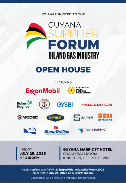 Guyana Supplier Forum Oil and Gas Industry
